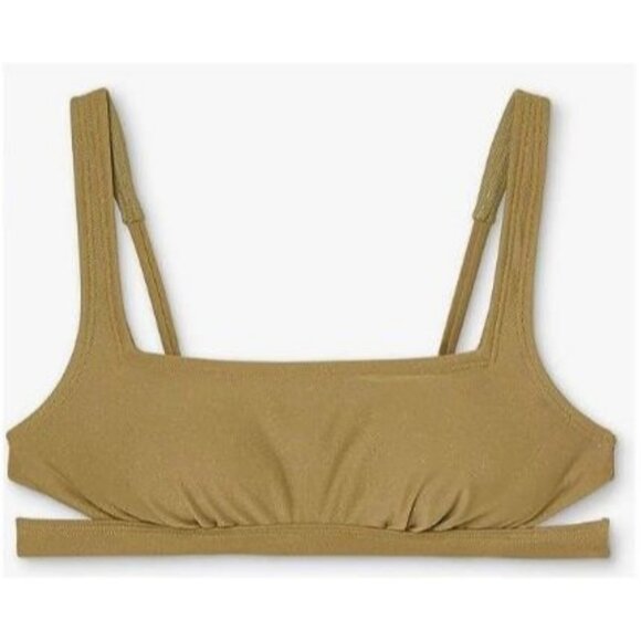 Xhilaration Bundle Juniors Bikini Top Army Green & Black Size XS/S - Picture 2 of 10